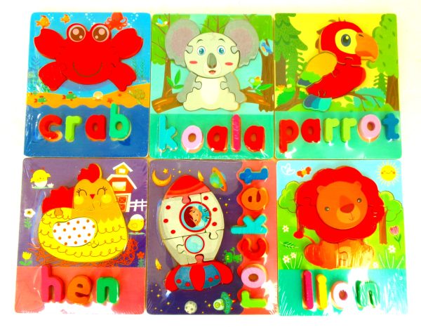 WOOD KIDS PUZZLE