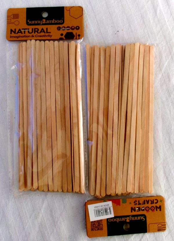 Natural craft Sticks