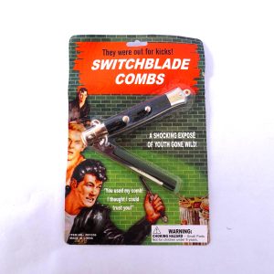 Switchblade comb