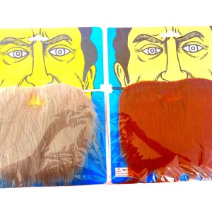 Mustache Novelty Grey Beard