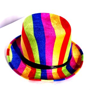 rainbow top hat