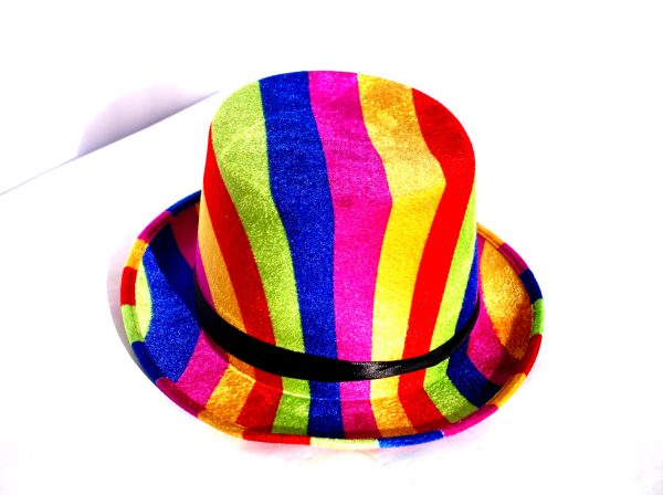 rainbow top hat