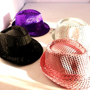 Sequins top hat