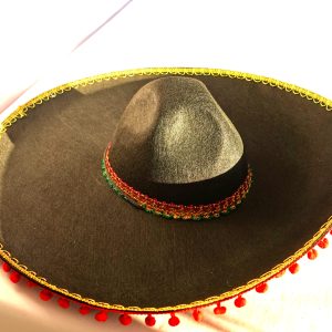 MAXICAN HATS WITH COLORFUL TAPE