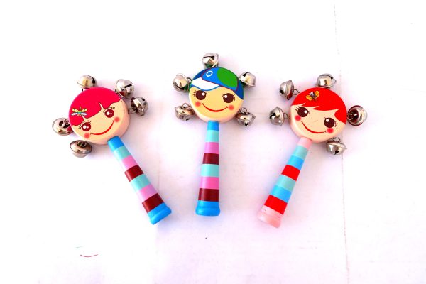 baby face rattle