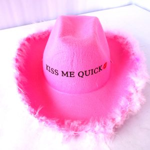 Kiss Me Quick cowboy hat