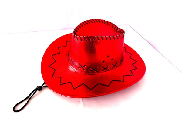 Leather Cowboy Hat