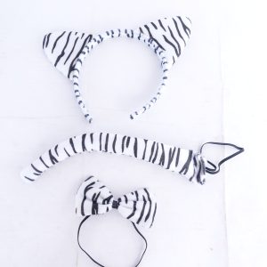 Headband with tail bowtie