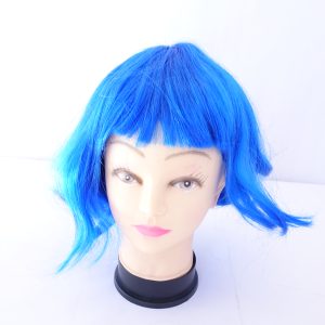 bule short wig