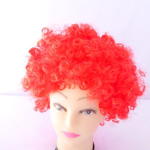 RED CURLY HAIR CUT