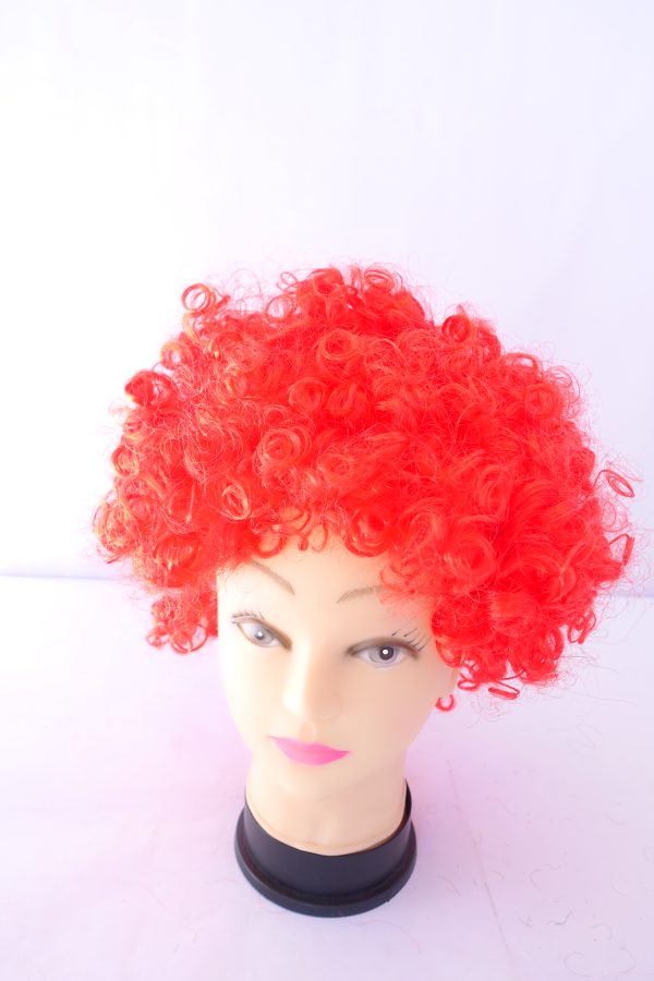 RED CURLY HAIR CUT