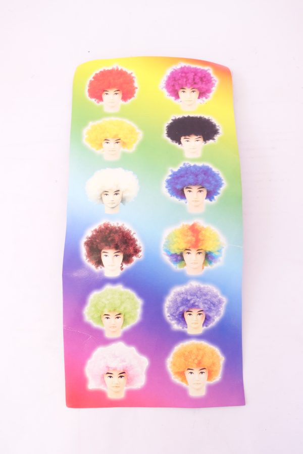 orange clown wig - Image 2