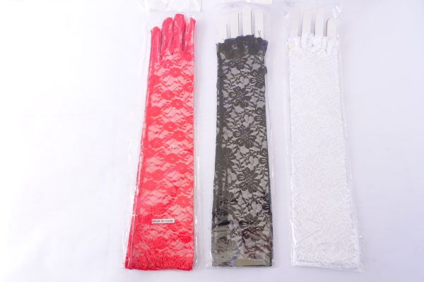 long lace gloves