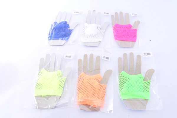 color net gloves short
