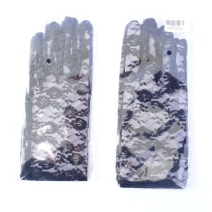 Black and White Gloves