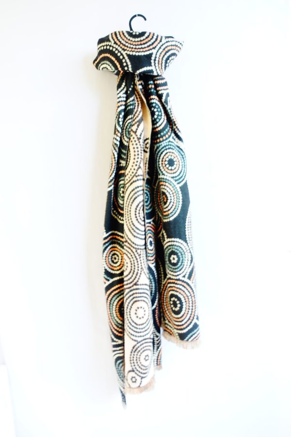 patterned scarf - Image 2