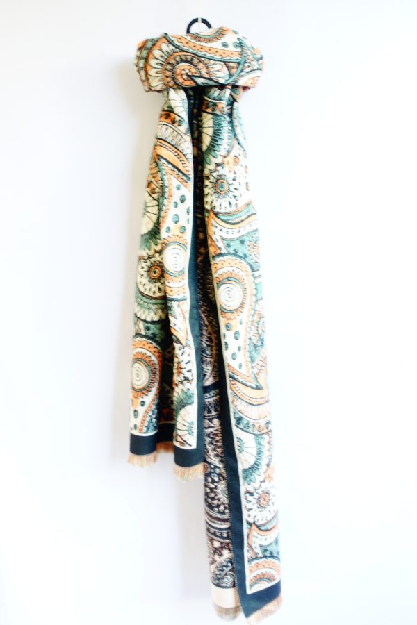 patterned scarf