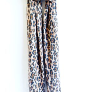 leopard print scarf
