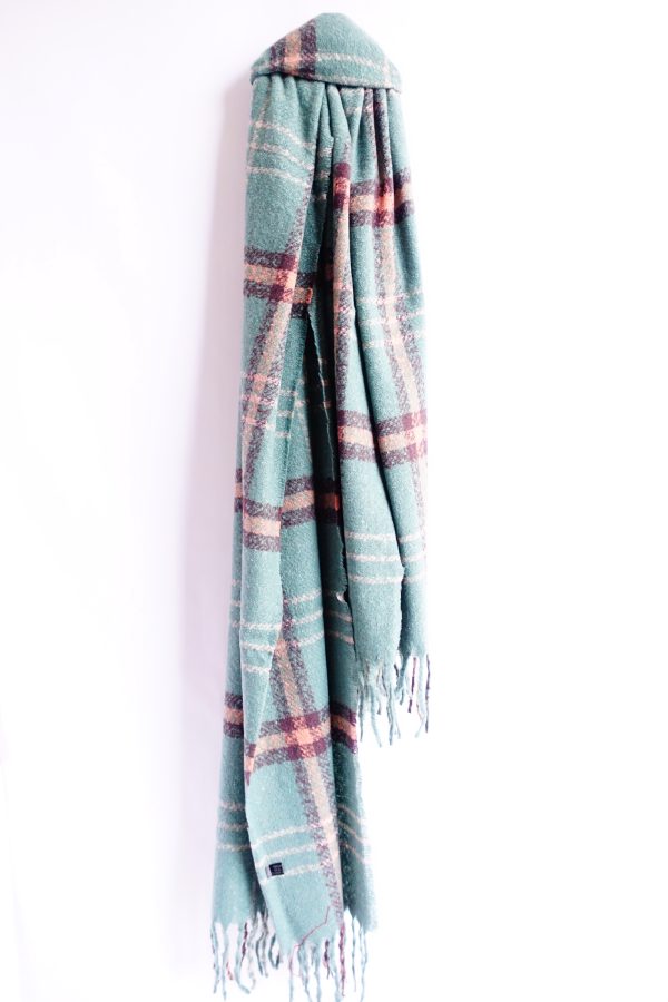 plaid scarf - Image 4