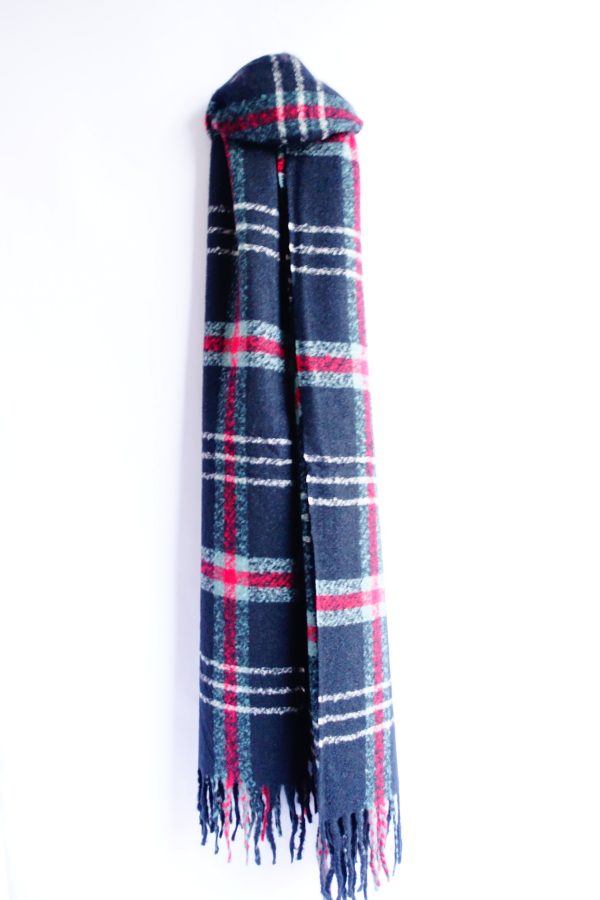 plaid scarf - Image 9