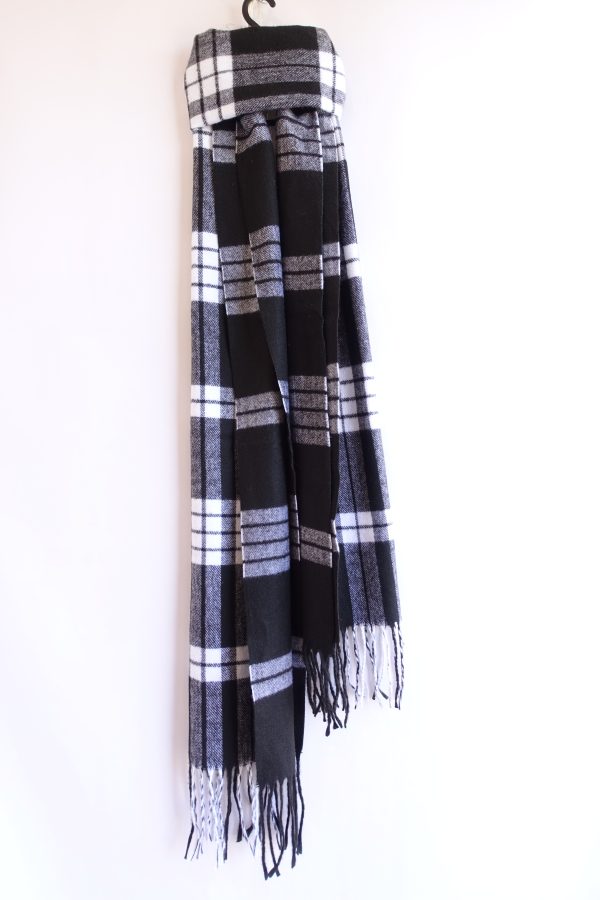 Thin tartan scarves