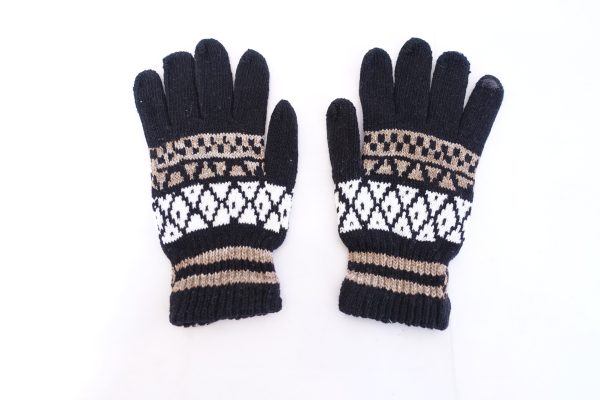 Man Pattern Gloves Full Finger - Image 2