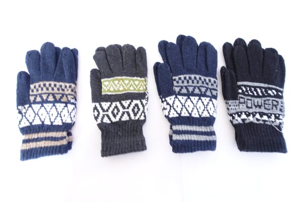 Man Pattern Gloves Full Finger