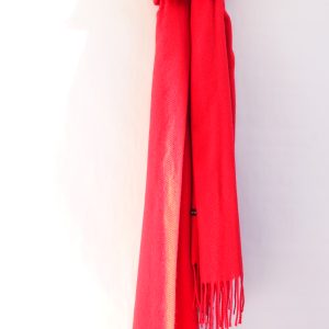 Red Cotton Scarf
