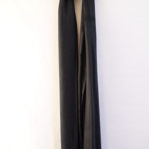 Black Cotton Scarf