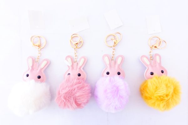 rabbit key ring