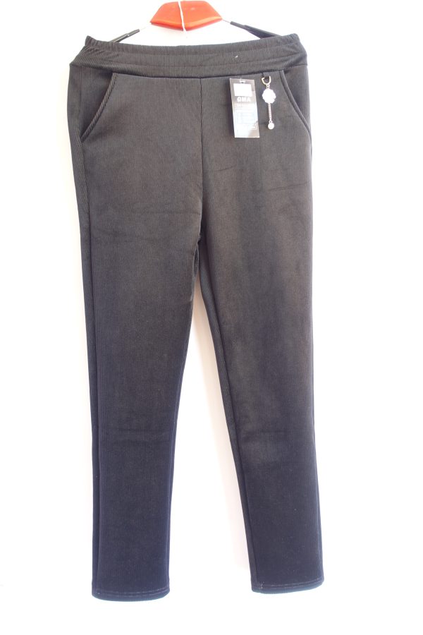 Winter Pants white flower 5D
