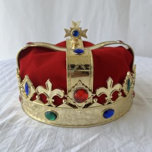 Adorox regal crown  plastic prince
