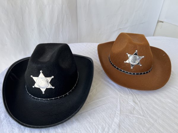 police cowboy hat