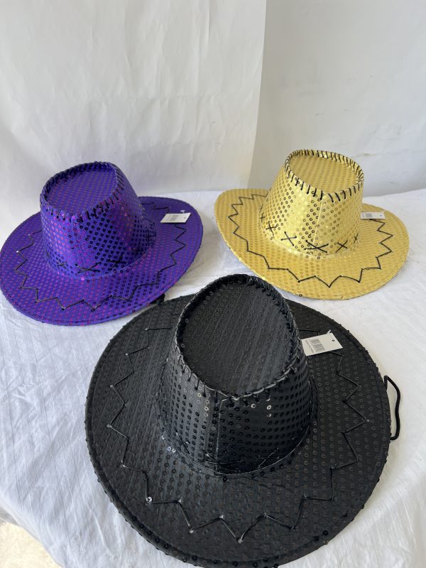 Sequin Cowboy hat