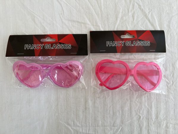 Pink Heart Glasses