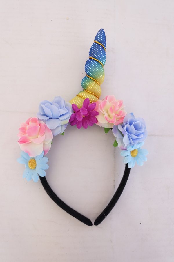 Flower Unicorn Headband