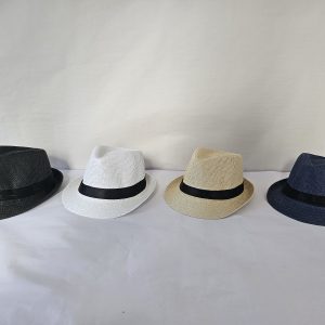 Woven Trilby Hat